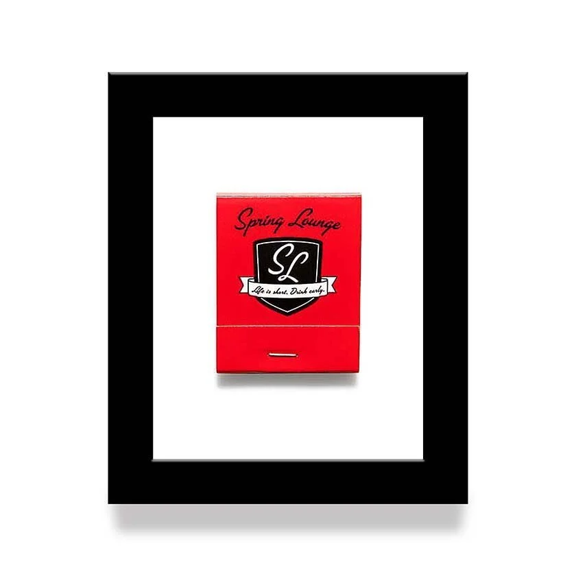 Lucky Strike (NYC) Print @matchbookdiaries — c r c